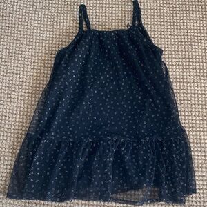 Jessica Simpson black dress with sparkly Floral Print